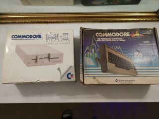 Commodore 64 And 1541 Ii Floppy Drive