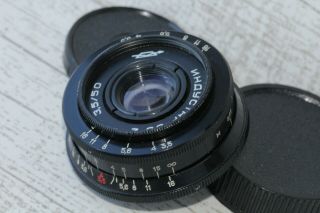 INDUSTAR 50 - 2 Black 3.  5/50 mm Vintage USSR Russian lens M42 2