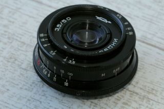 INDUSTAR 50 - 2 Black 3.  5/50 mm Vintage USSR Russian lens M42 4