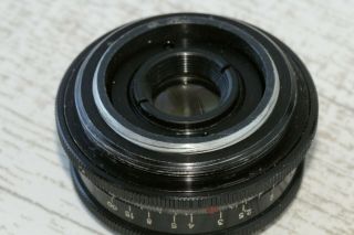 INDUSTAR 50 - 2 Black 3.  5/50 mm Vintage USSR Russian lens M42 5