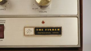 The Fisher X - 101 - D Vacuum Tube Integrated Amplifier Telefunken 12AX7 - 2