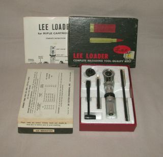 Vintage Early Lee Loader Hand Loader For 222 Remington -