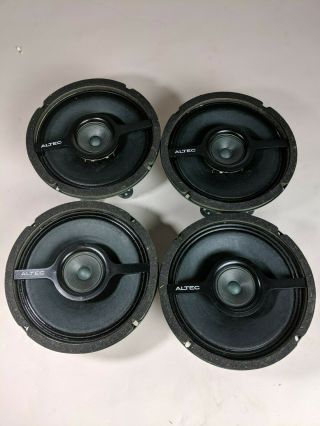 Set Of 4 Nos Nib Altec Lansing 409 - 8d Duplex 8 Inch Speakers Hi - Fi Audiophile