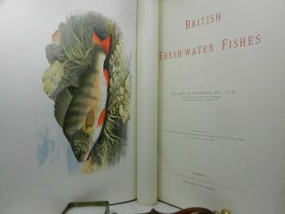 BRITISH FRESH - WATER FISHES BY WILLIAM HOUGHTON 1879 First Edition In Two Volumes 4