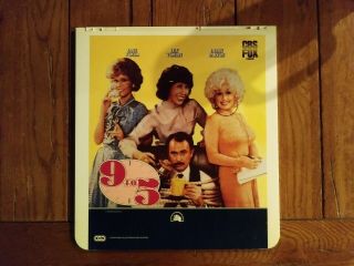 Vintage Ced Video Disk 9 To 5