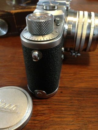 1952 ' s Nicca 3 - S Range Finder Camera w/ Nikkor H C 5cm f2 lens from Japan 12