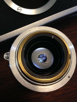 1952 ' s Nicca 3 - S Range Finder Camera w/ Nikkor H C 5cm f2 lens from Japan 7