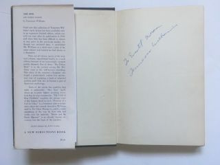 One Arm and Other Stories,  Signed,  Tennessee Williams 2