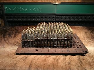 1948 IBM 604 Computer Section,  Including About 140 TH - 537 Finger Modules 11