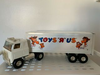 Vintage Ertl Toys " R " Us Semi - Truck & Trailer