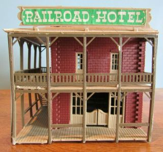 Vintage Models Train Railway Layout Trackside Building Railroad Hotel Ho Scale