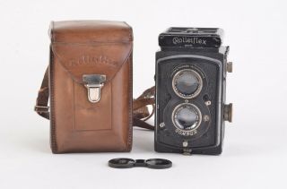 Rolleiflex K2 622 Tlr Camera W/75mm F3.  5 Tessar,  Early Model,