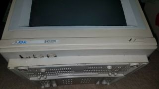Atari Computer SC1224 RGB Monitor Display 1040 520 ST/STF/STE 8
