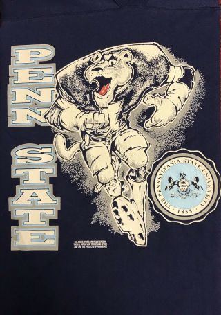 Vintage Penn State Football Shirt Size Xl