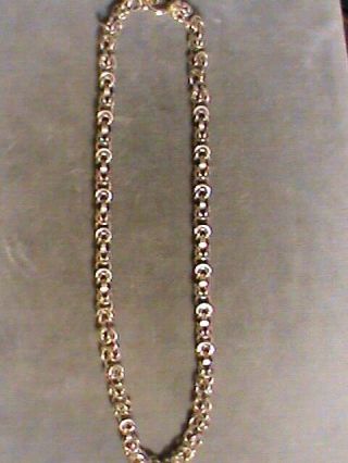 Vintage 925 Sterling Silver Necklace / Chain Thick Heavy 38.  67 Grams 18 "