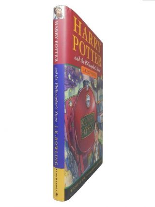 HARRY POTTER AND THE PHILOSOPHER ' S STONE 1997 J.  K.  Rowling 14th Print Hardback 2