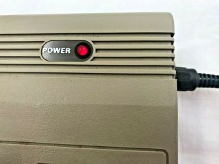 Commodore 64 Personal Computer PC 64K Power Supply with BOX Powers ON 3