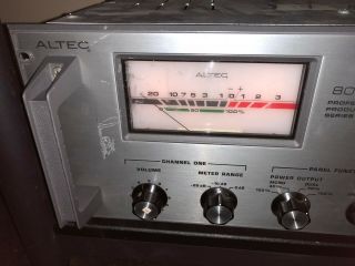 restored rebuilt Altec Lansing 9440A Stereo Power Amp amplifier solid state 4