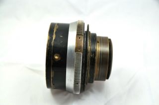 Schneider - Gottingen Xenon 1:2 f=12.  5 cm lens from Handkammer Hk 7x9 Luftwaffe 4