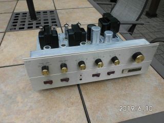 Fisher x - 100 tube amplifier 10