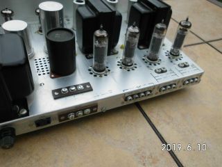 Fisher x - 100 tube amplifier 8