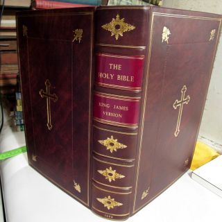 HOLY BIBLE/1633/KING JAMES FOLIO 13.  5 