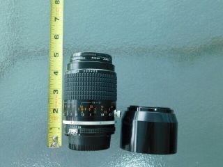 Nikon Af Micro Nikkor 105mm F/2.  8 Lens W/ L1bc 52mm Filter