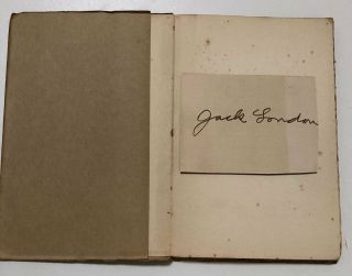 1914 Bohemian Grove Play - Signed by Jack London 2