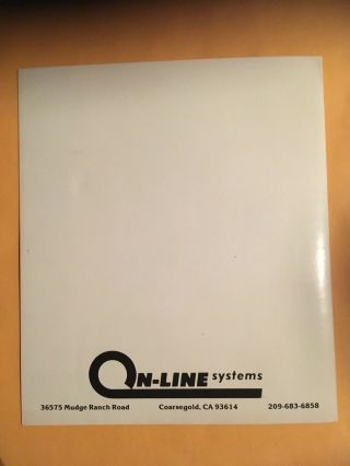 Pegasys II,  Apple II,  White Folder 1st Release,  Sierra/On - Line Systems 4