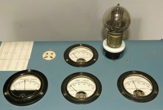 Western Electric 101B & VT2 Tubes On Both Tubes mA=14 @150/200 7