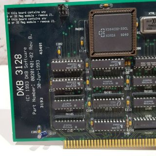 Amiga - DKB 3128 Memory Expansion Board for Amiga 3000/3000T/4000/4000T - 128MB 2