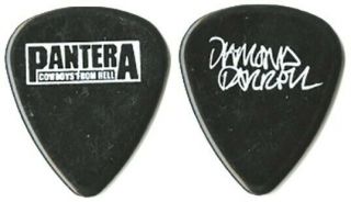 Pantera 1990 Cowboys From Hell Concert Tour Vintage Dimebag Darrell Guitar Pick