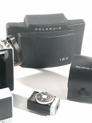 Polaroid model 180 Camera and Accessories 3