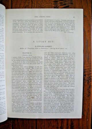 1891 Young Man Mag - Spurgeon,  F.  B.  Meyer,  Joseph Parker,  Keswick,  Sermons 7