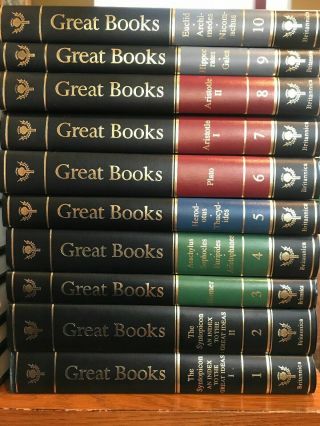 Great Books Of The Western World Britannica Fourth Printing 1993 Complete Set 60