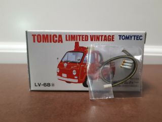 Tomytec Tomica Limited Vintage LV - 68a Subaru Sambar Pumper 7