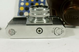 Nikon S2 rangefinder camera with 5cm 1.  4 Nikkor - S,  C lens 6