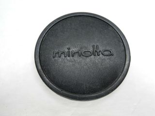 Minolta Vintage 40.  5mm? 43mm? Slip On Front Camera Lens Cap For Autopak?