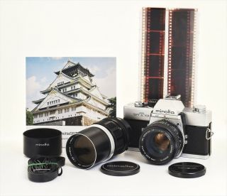 【film Tested】minolta Srt 101 Film Camera / Mc - Rokkor - Pf Pf 50mm F1.  7,  135mm F2.  8