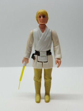 Vtg 1977 Kenner Star Wars Luke Skywalker Blonde Hair/light Pants (hk)