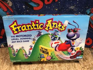 Frantic Ants Board Game Parker Brothers 1995 Vintage Toys Motorized Ant Race