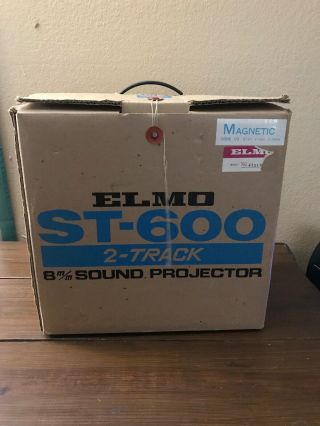 Elmo St - 600 M 2 - Track 8 Sound Movie Reel Projector Rare 8mm