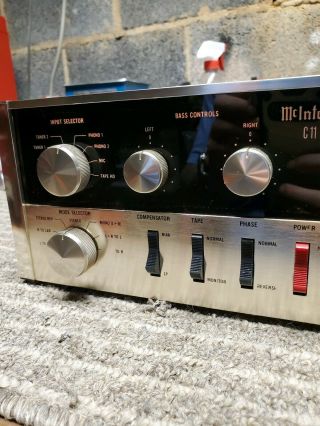MCINTOSH C11 VACUUM TUBE STEREO PREAMPLIFIER GORGEOUS 5