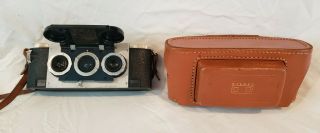 Stereo Realist 3.  5 3d Camera With Case David White 35mm F/2.  8 Lenses