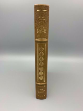 Alan Paton - Cry,  The Beloved Country - Franklin Library Signed 60 - Apartheid