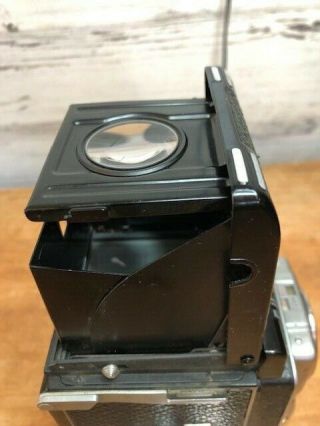 FUJI FUJICAFLEX TLR 120 Film Camera Fujinar 8.  9cm F2.  8 6