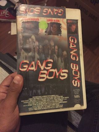 Gang Boys Vhs Linda Blair Wings Hausers Cult Vtg