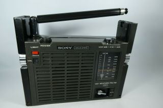 Old Vintage Sony Tfm - 8100w Fm/am Portable Radio Please Read