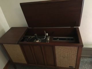 Vintage 1960 ' s ZENITH STEREO CONSOLE 5