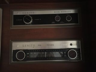 Vintage 1960 ' s ZENITH STEREO CONSOLE 8